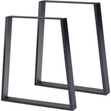 Trapezium Shaped Table Bench Desk Legs Retro Industrial Design Fully Welded V63-839291