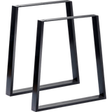 Trapezium Shaped Table Bench Desk Legs Retro Industrial Design Fully Welded V63-839291