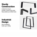 Trapezium Shaped Table Bench Desk Legs Retro Industrial Design Fully Welded V63-839291