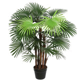 Artificial Wide Leaf Fan Palm Tree 90cm V77-1197764