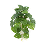 Decorative Ceramic Bowl Potted Artificial Monstera Plant 30cm V77-751890127