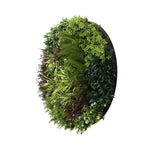 Slimline Artificial Green Wall Disc Art 90cm Green Field UV Resistant V77-N1017089