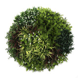 Slimline Artificial Green Wall Disc Art 90cm Green Field UV Resistant V77-N1017089