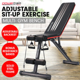 Powertrain Adjustable Incline Decline Exercise Bench WBP-D03