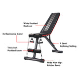 Powertrain Adjustable Incline Decline Exercise Bench WBP-D03
