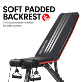 Powertrain Adjustable Incline Decline Exercise Bench WBP-D03