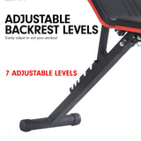Powertrain Adjustable Incline Decline Exercise Bench WBP-D03