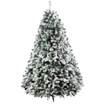 Jingle Jollys Christmas Tree 1.8M Xmas Trees Decorations Snowy 758 Tips XM-TR-FULL-6F-GS