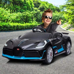 Licensed Bugatti Divo Kids Electric Ride On Car - Black CAR-BGT-338-BK