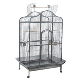 YES4PETS XL Bird Cage Pet Parrot Aviary with Perch & Feeder V278-B022F-AB