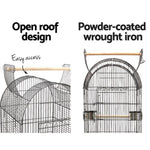 i.Pet Bird Cage 150cm Large Aviary PET-BIRDCAGE-A100-BK