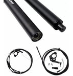 ZOOM Mountain Bike Adjustable Height via Thumb Remote Lever - Pro Dropper Adjustable Seatpost V382-ZOOMINT316100MM