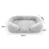 Dog Pet Warm Soft Plush Nest Comfy Kennel Sleeping Calming Bed Memory Foam XXL V360-PTDB0001-GG-XXL