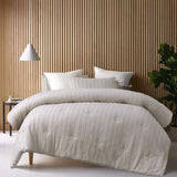 Vintage Design Homewares Reflections Natural 3 Piece Comforter Set Queen V442-HIN-COMFORTER-REFLECTIONS-NATURAL-QS