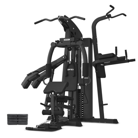 CORTEX GS7 Multi Station Home Gym with Power Rack & Squat Station + 98kg Weight Stack Package V420-CSST-GS7-A