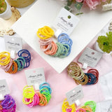 MANGO JELLY Kids Hair Ties - Classic Forest - Six Pack V659-HT-3CM-30P-CLASSIC-FOREST-6-L
