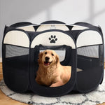 i.Pet Dog Playpen Tent Pet Crate Fence 3XL Enclosure PET-DOGPLAYPEN-CL-3XL-BK