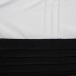 Pintuck Black Quilt Cover Set Single V442-ABR-QUILTCS-PINTUCK-BLACK-SB