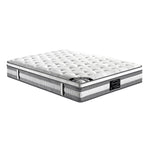 Mattress Euro Top Double Size Pocket Spring Coil with Knitted Fabric Medium Firm 34cm Thick V43-MAT-PET-D