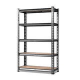 Giantz 1.5M Garage Shelving Warehouse Rack Pallet Racking Storage Shelf Charcoal WR-E-7X15-CC