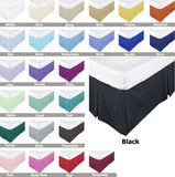 ASSUN Box Pleated Valance Ecru KING V442-ASU-VALANCE-PLEATED-ECRU-KI
