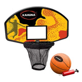 Kahuna Trampoline Basketball Ring Set with Mini Ball and Pump TRP-BBS