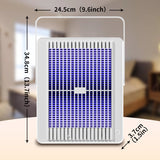 LIFEBEA Electric Insect Killer Mosquito Pest Fly Bug Zapper Catcher Trap Lamp for Home or Outdoor V522-MOSZAPPERL-WHITE