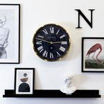 Newgate Mr Butler Wall Clock Radial Brass V398-NGPUT735RAB