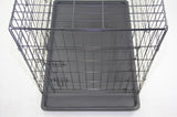 YES4PETS 42' Portable Foldable Dog Cat Rabbit Collapsible Crate Pet Cage with Cover Mat V278-CR42-W-COVER-BK-MAT