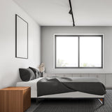 Sorrento Metal and Wood bed base - Single ABM-10002259