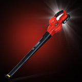 Giantz 20V Cordless Leaf Blower Garden Lithium Battery Electric Nozzles 2-Speed CORDLB-20V-RD