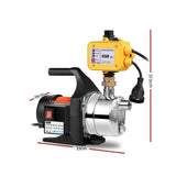 Giantz Garden Water Pump High Pressure 1500W Tank Rain Farm Irrigation House Yellow PUMP-GARDEN-1500-YEL