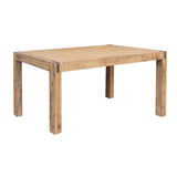 Dining Table 210cm Large Size with Solid Acacia Wooden Base in Oak Colour V43-DT-NOW-OK-L