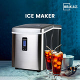 Miraklass Ice Maker Machine Stainless Steel 3.2L V227-6160642000330