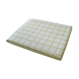 Cotton Grid Checks Oblong Table Cloth Yellow 130 x 180cm V442-BZO-TABLEC-GRIDCHECKS180-YELLOW-RE