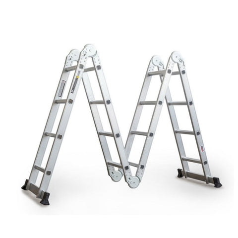 BULLET Pro 4.7m Multi-Purpose Ladder Aluminium Extension Folding Adjustable Step V219-LDRTELBULA47M