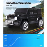 Kids Electric Ride On Car Mercedes-Benz Licensed AMG G63 Toy Cars 12V Black RCAR-AMG63-12V-BK