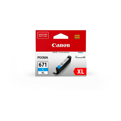 CANON CLI671XL Cyan Ink Cartridge V177-D-CI671XLC