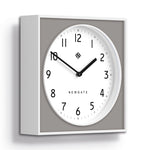 Newgate Burger & Chips Wall Clock Posh Grey V398-NGBURG261WPGY