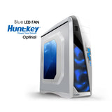 Huntkey MVP Pro Gaming computer chassis - Blue V28-CASHUNMVPPROBL