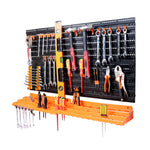 52Pc Wall Mounted Tool Storage Rack Wrench Spanner Holder Screwdriver Pliers New V465-SDY-94263