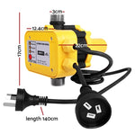 Giantz Water Pressure Pump Controller Auto Switch Control Electric Electronic Yellow PUMP-TPC-11-YEL