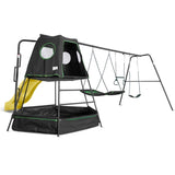 Lifespan Kids Pallas Play Tower with Metal Swing Set in Yellow Slide V420-LKSW-PAL2SW-YEL