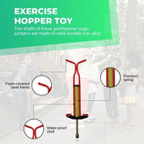 Red Pogo Stick Kids - Childrens Jumping Jackhammer Exercise Hopper Toy V238-SUPDZ-28304818405456