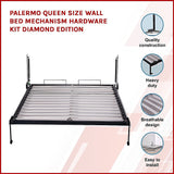 Palermo Queen Size Wall Bed Mechanism Hardware Kit Diamond Edition V63-825641