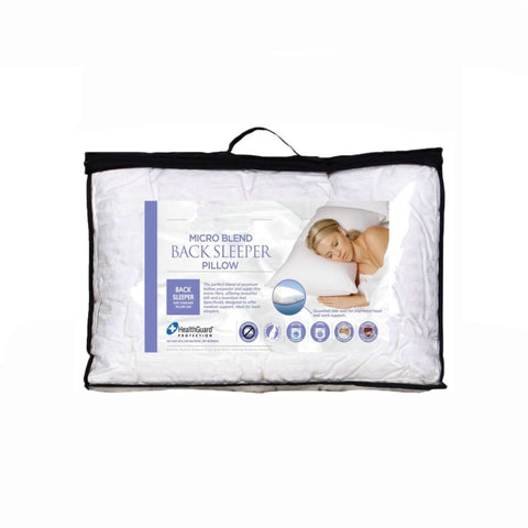 Easyrest Micro Blend Back Sleeper Pillow V442-ERT-PILLOW-BACKSLEEPER-WHITE-ST