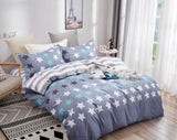 Stars Super King Size Quilt/Duvet Cover Set V493-MSK-429