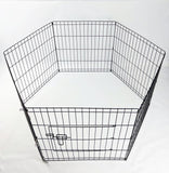 YES4PETS 6 Panel Dog Cat Exercise Playpen Puppy Enclosure Rabbit Fence V278-PL24-6
