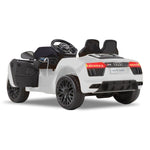 R8 Spyder Audi Licensed Kids Electric Ride On Car Remote Control White CAR-SPD-WH