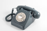 GPO RETRO GPO 746 ROTARY TELEPHONE - GREY V177-IW-GPO-ROTY-GRY